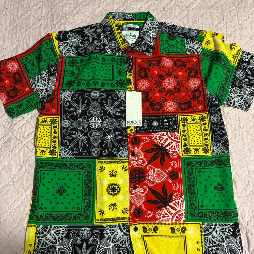 Men's Multicolor KRONIC prints Shirt